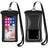 INF 7,5-palčna vodotesna torbica za telefon Black, (21542458) Cene