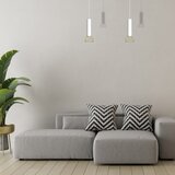  Luster na sajli DANTE 1xGU10/25W/230V bela/zlatna | Eponuda.com