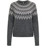 Only Pulover 'ONLFRY' siva / tamo siva Cijene