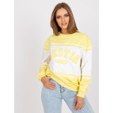 FANCY Sweatshirt-FA-BL-7699.04P-white-yellow | Shoptok.si