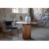 Venture Home Bianca okrugli blagovaonski stol ⌀110 cm, boja oraha | shoptok.hr