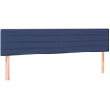  s oprugama i madracem plavi 160x200 cm od tkanine | shoptok.hr
