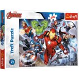  Puzzle 200 kosov. Pogumni Avengers Disney Marvel Trefl 13260 Cene
