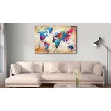  Slika - World Map: Urban Style 90x60 | shoptok.hr