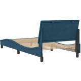  Okvir za krevet bez madraca Hanko plavi 100x200 cm baršunasti | Eponuda.com