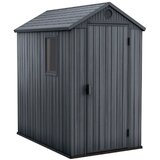 Keter vrtna hiška darwin (184,5 x 125,8 x 205 cm, umetna masa, siva) Cene