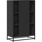  Visoka ploča crna 68x35x106,5 cm Konstruirano drvo i metal | Eponuda.ba