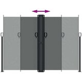 vidaXL Zložljiva stranska tenda antracitna 180x600 cm | Shoptok.si
