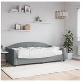 vidaXL Dnevni krevet s madracem svjetlosivi 90 x 190 cm od tkanine Cijene