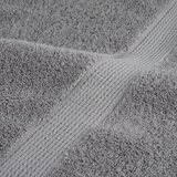  Ručnici SOLUND 4 kom sivi 100 x 200 cm 600 gsm | shoptok.hr