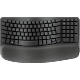Unknown LOGITECH Wave Bluetooth ergonomic keyboard - GRAPHITE - US INT'L - B2B | ePonuda.com