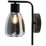  Zidna lampa MOLDO 1xE27/40W/230V crna/dimljena crna Cene