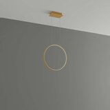 Thoro TH.221 - LED luster na sajli RIO LED/30W/230V CRI95 4000K prečnik 55 cm zlatna | Eponuda.com