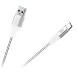 Rebel USB kabel , 2.0 M. > tip C. M., bele barve, 0,5 m | Shoptok.si