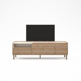 Marckeric TV komoda u dekoru hrasta u prirodnoj boji 180x55,5x44 cm Monza – | shoptok.hr