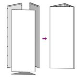 vidaXL Vrtna sadilica trokutasta 30x26x75 cm od čelika COR-TEN | shoptok.hr