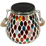 BAUHAUS Solarna stolna svjetiljka Mosaic (D x Š x V: 14,5 x 10,5 x 10,5 cm, IP44) | shoptok.hr