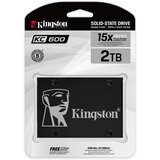 Kingston SKC600/2048G SSD 2,5" 2TB KC600 SATA III 3D TLC NAND Read 550MB/s Write 520MB/s TCG Opal 2.0 eDrive | Eponuda.com