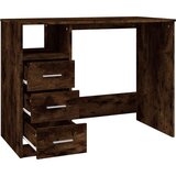 vidaXL Radni stol boja dimljenog hrasta 102x50x76 cm konstruirano drvo | shoptok.hr