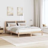  Posteljni okvir z oblazinjenim vzglavjem Taupe 150 x 200 cm, (5000084777) | Shoptok.si
