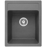 Inter Ceramic Sudopera usadna pravougaona 50x40x20 sifon 11cm granit siva+s1 Cene
