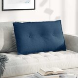  Jastuk za leđa Plava 80 x 19 x 50 cm tkanina | shoptok.hr