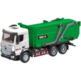  Metalni kamion za smeće za igru Huina 1:50 - zelena | shoptok.hr