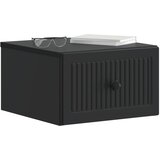  Noćni ormarić za montažu na zid 2 pcs Crna 33 x 34,5 x 20 cm | shoptok.hr