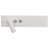  LED zidno spot svetlo RESORT LED/10W/230V + LED/3W, belo, levo | Eponuda.com