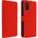 AVIZAR Ovitek denarnica za Samsung Galaxy A41 in preklopna podpora za video, popolna zašcita - rdeca, (20599796) | Shoptok.si