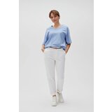 Marisse Women's Trousers L-Sp-4600 Off White | shoptok.hr