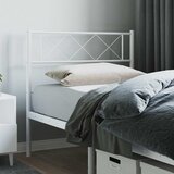  Metalno zamjensko uzglavlje bijelo 75 cm | shoptok.hr