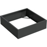 ADEZZ Korito za rastline Carrez iz aluminija - kvadratno / brez dna - 140 x 140 x 40 cm | Shoptok.si