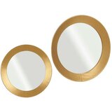  Zidno ogledalo JY19696G zlatan 80 x 7 5 x 80 cm krugovi | shoptok.hr