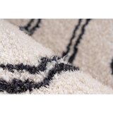 Kayoom PREPROGA Z VISOKIM FLOROM 120/170 cm bela | Shoptok.si