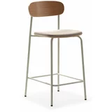 Marckeric Bež/v naravni barvi barski stoli v kompletu 2 ks (višina sedeža 66 cm) Adriana –