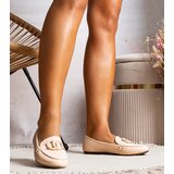 Gemre Beige Women's Loafers Eleena | shoptok.hr