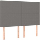  Box spring postelja z vzmetnico temno siva 180x200 cm blago, (20788903) | Shoptok.si