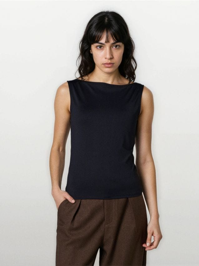 Sinsay Glatki top bez rukava | shoptok.hr