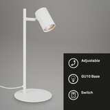 BRILONER 7408-016 - Stona lampa RETRO 1xGU10/9W/230V bela | Eponuda.com