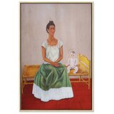  Slika - Frida Kahlo – Me and My Doll 80x120 U prirodnom drvenom okviru | shoptok.hr