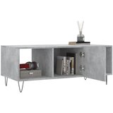  Stolić za kavu boja betona 102 x 50 x 40 cm konstruirano drvo | shoptok.hr