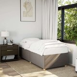  Okvir za krevet smeđesivi 100x200 cm od tkanine | shoptok.hr