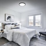 BRILONER 3709-015 - led rgbw prigušiva plafonska lampa LED/22W/230V crna + daljinski upravljač | Eponuda.com