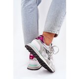 D.Franklin Suede Sport Shoes Sneakers Women Muted White DFSH387005 | Shoptok.si