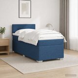  s box springom, madracem i LED-om Plava 90 x 200 cm | shoptok.hr