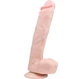 dildo Realistic - 26,5 cm, kožni