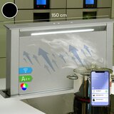 Klarstein Royal Flush Eco, kuhinjska napa, 60 cm, 576 m3 / h, A + | shoptok.hr