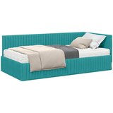  Kutni krevetni okvir s madracem 2 kom. Tirkizna 90 x 200 cm | shoptok.hr