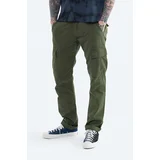 Alpha Industries Pamučne hlače Agent Agent Pant boja: zelena, ravni kroj, 158205.142-green 158205.142